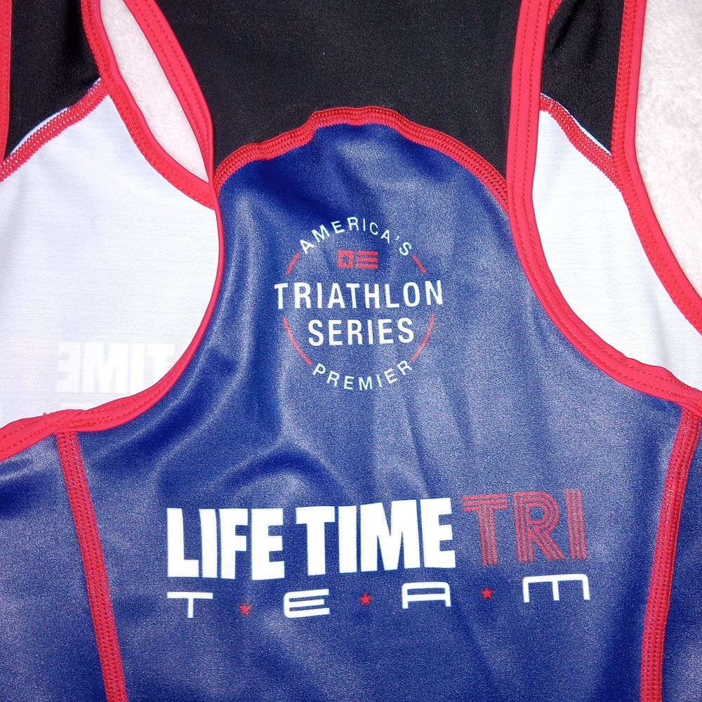 Voler Womens Triathlon Lifetime Trip Team Cycling Swimming Running Jersey Sz Sm - Picture 5 of 11